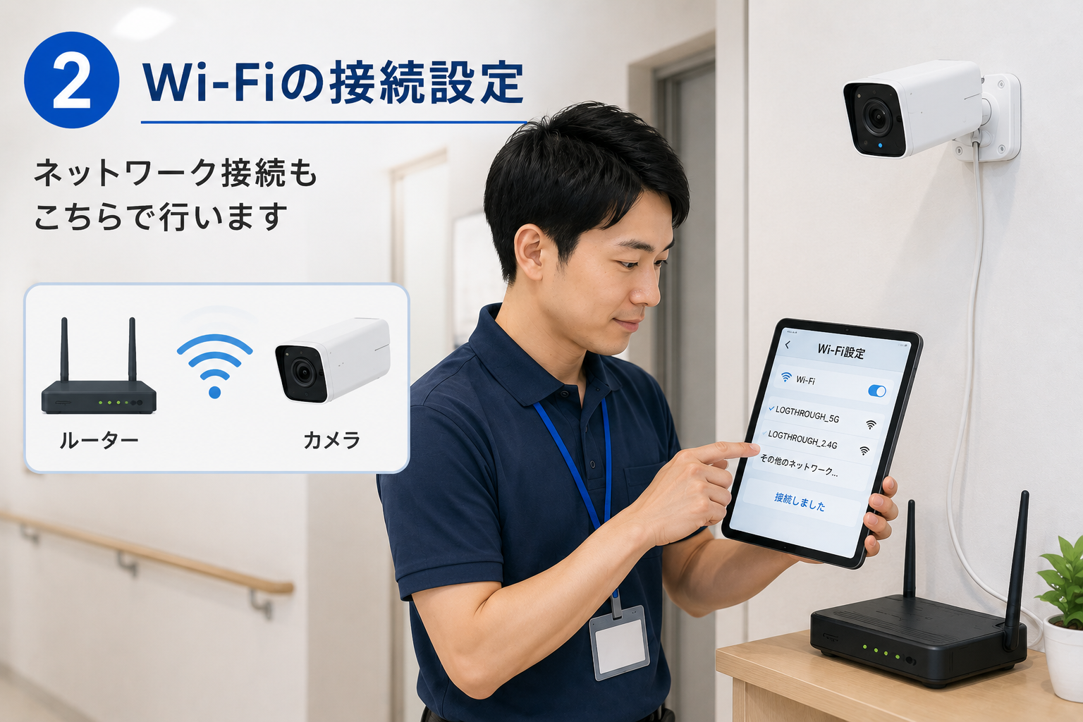 Wi-Fi設定イメージ
